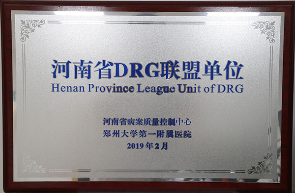 河南省DRG联盟单位